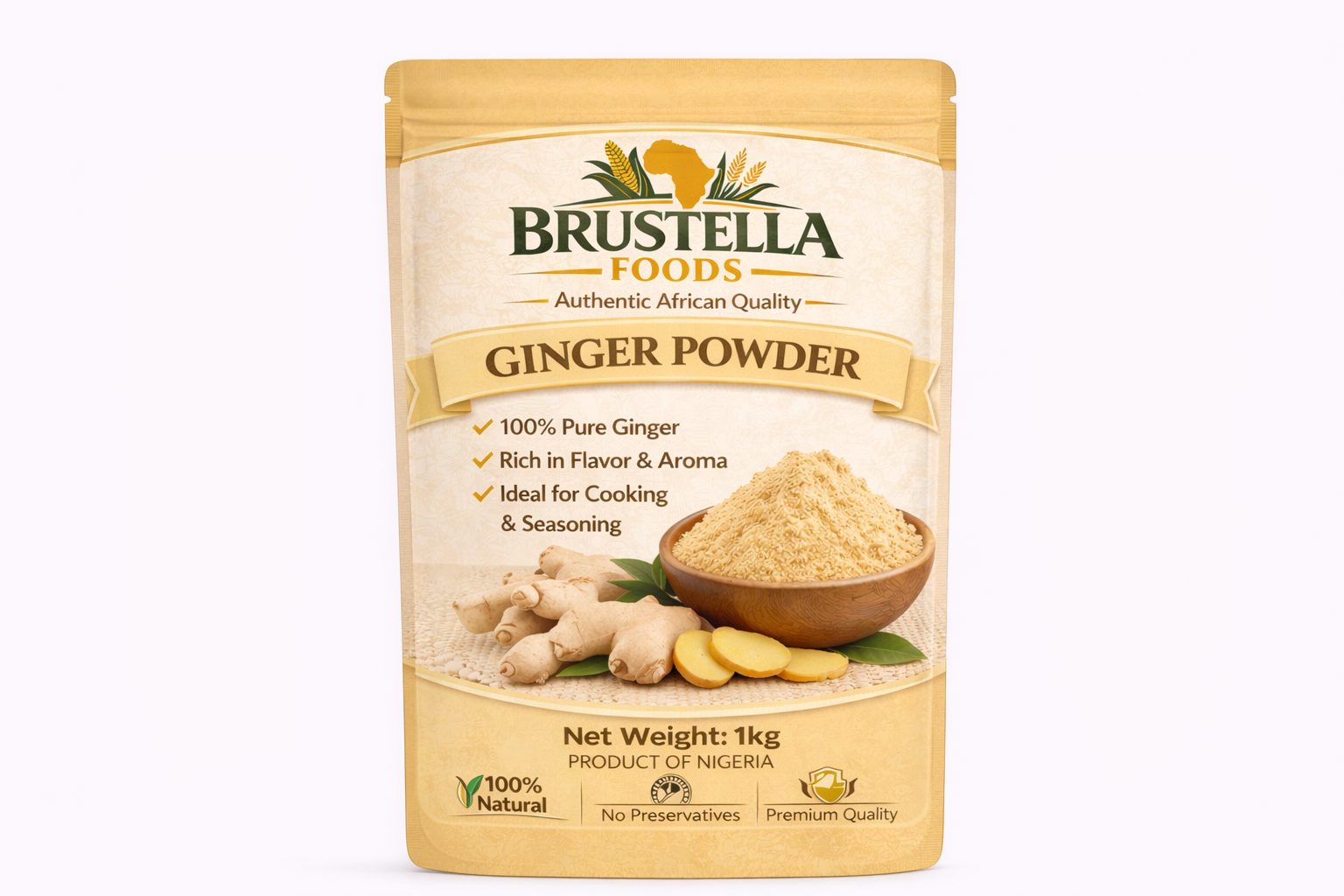Ginger Powder — Brustella FOODS