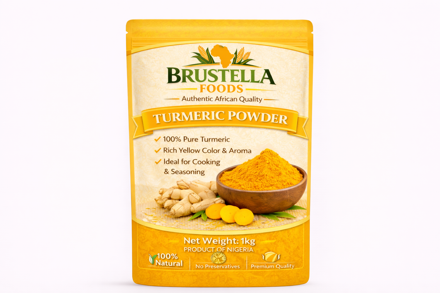 Turmeric Powder — Brustella FOODS